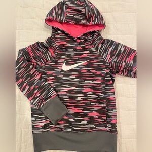 Girls Nike hoodie hooded sweat shirt 4t therma-fit